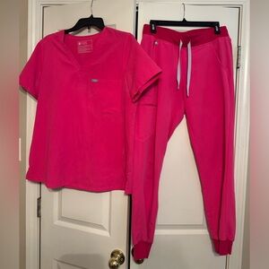 Figs Scrubs Shocking Pink